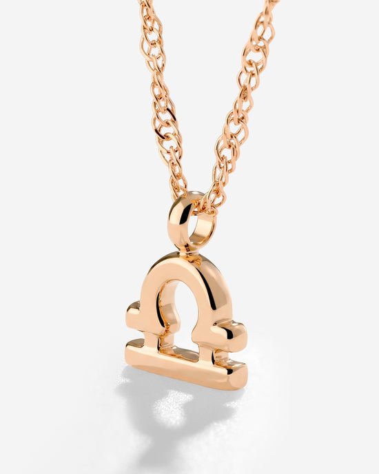 Libra Bubble Necklace Roségold