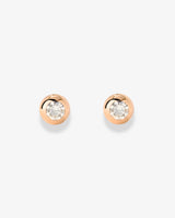 Bezel Bling Studs Roségold