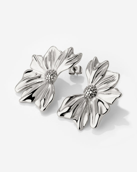 Eternal Bloom Studs Silber