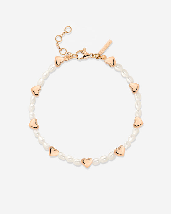 Love Pearls Bracelet Roségold
