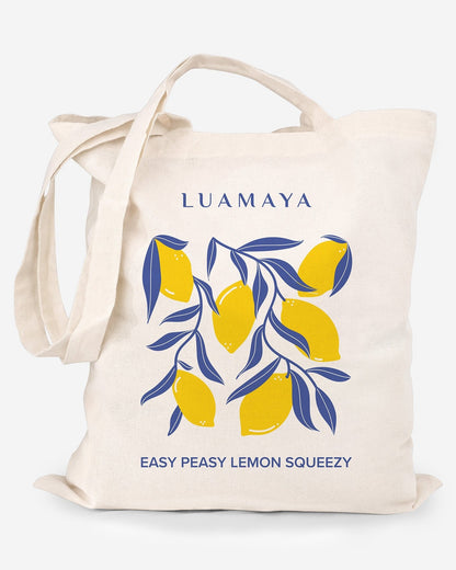 Jutetasche Easy peasy lemon squeezy