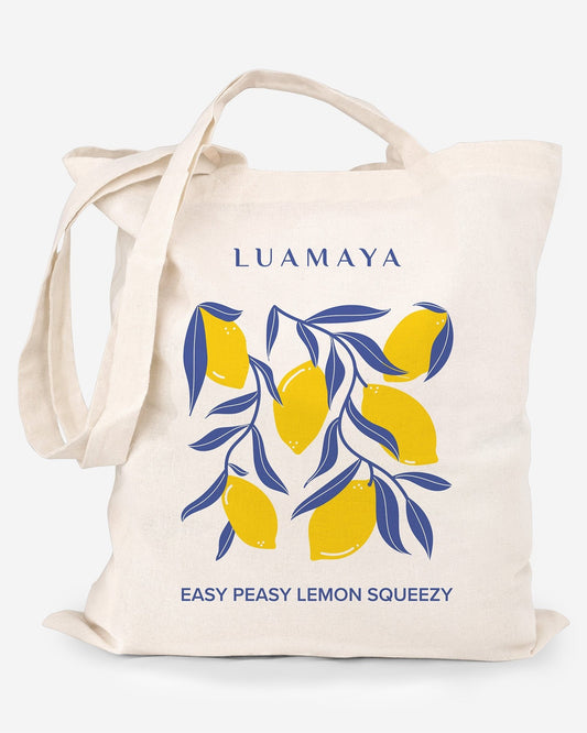 Jutetasche Easy peasy lemon squeezy