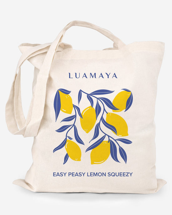 Jutetasche Easy peasy lemon squeezy