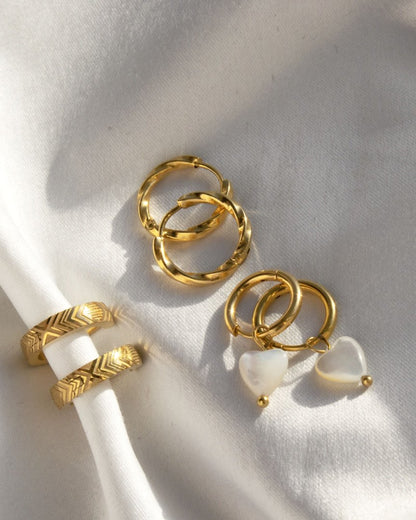 Soft Squeeze Hoopies Gold