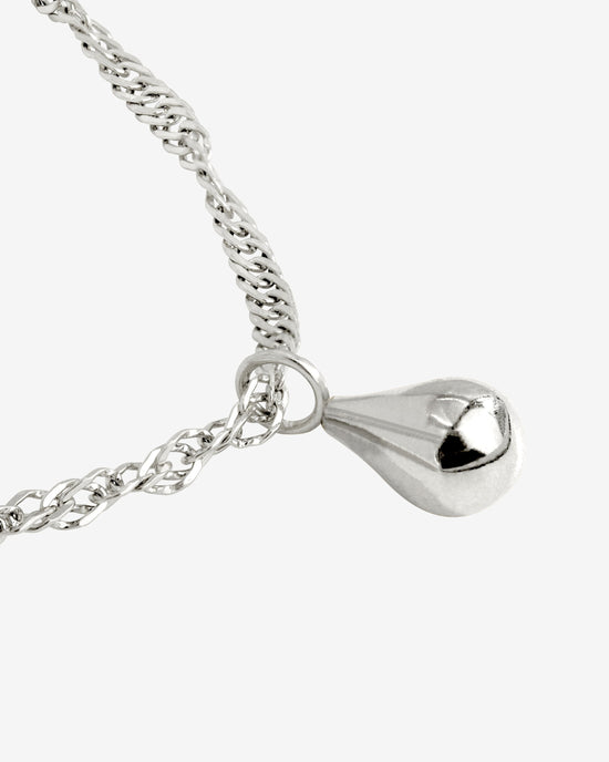 Drop it Necklace Silber