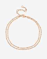 Puebla Anklet Roségold