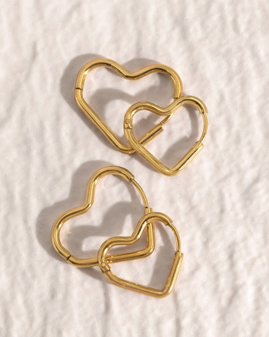 Heartily Hoops Baby Gold