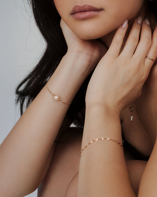 Blush Pearl Bracelet Roségold