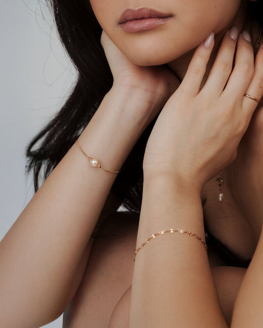 Blush Pearl Bracelet Roségold