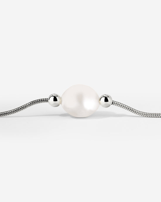 Minimalist Pearl Bundle Silber