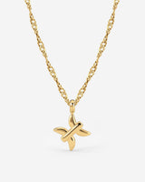 Pisces Bubble Necklace Gold
