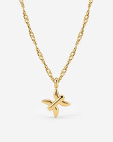 Pisces Bubble Necklace Gold