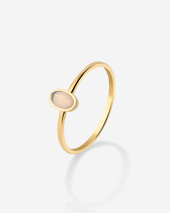 Oval Ring Gold