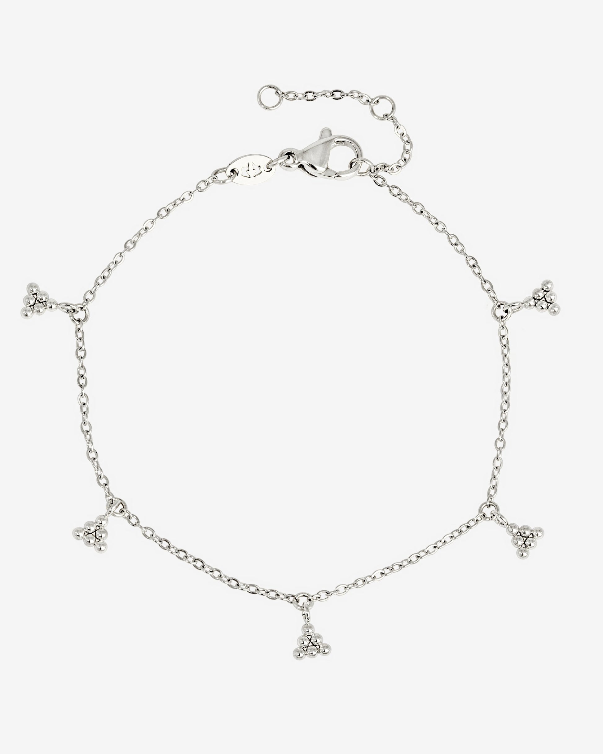 Tiny Beads Bracelet Silber