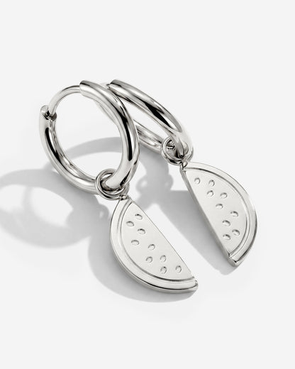 Melony Hoop Set Small Silber
