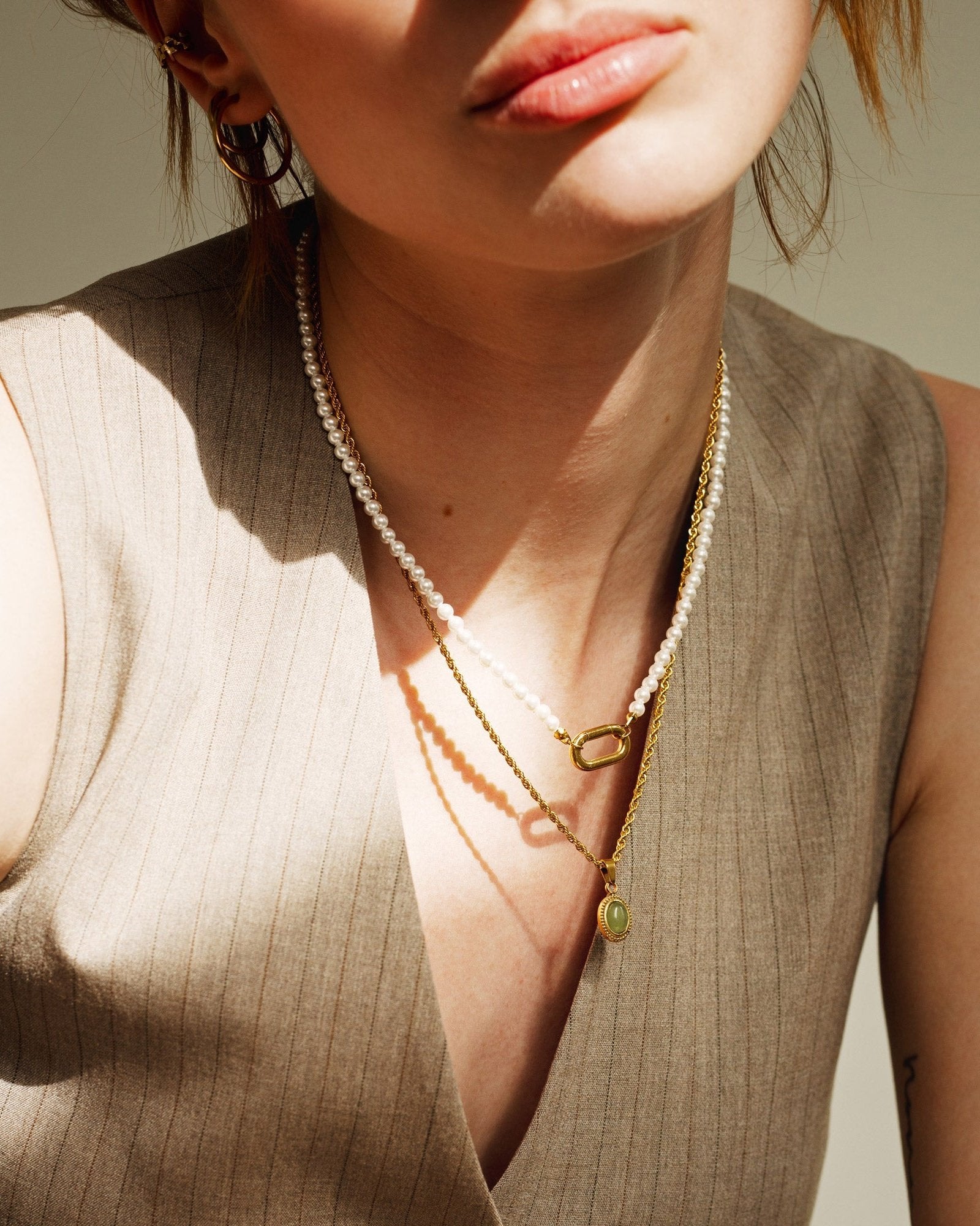Vintage Vibes Necklace Gold