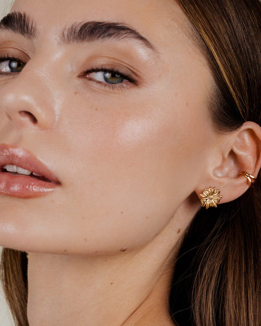 Pure Petal Studs Roségold
