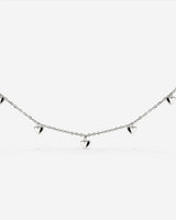 Lovely Heart Choker Silber