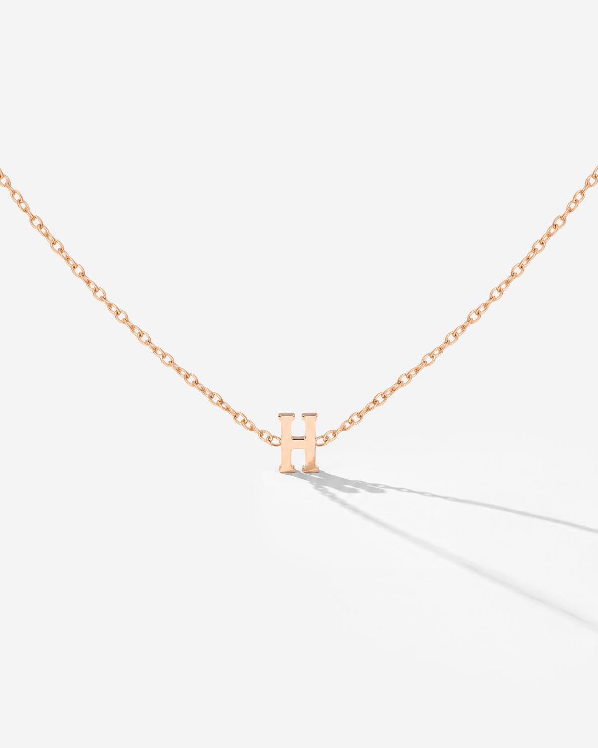 Tiny Letter Necklace