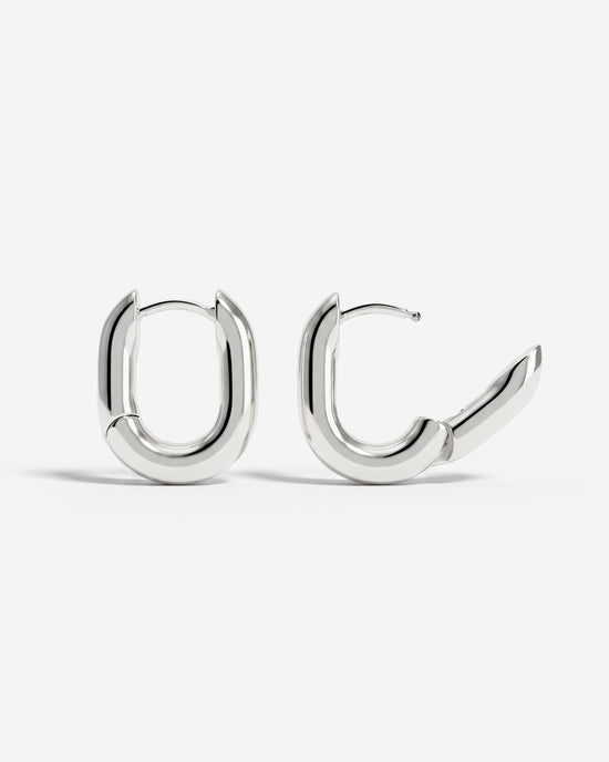 Chunky Oval Hoops Baby