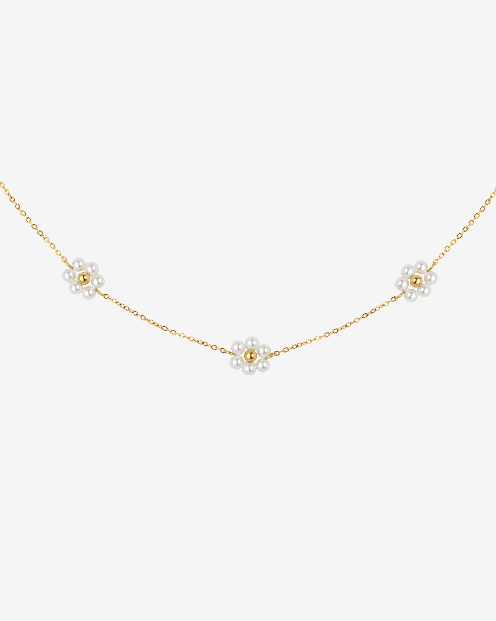 Flourish Necklace Gold