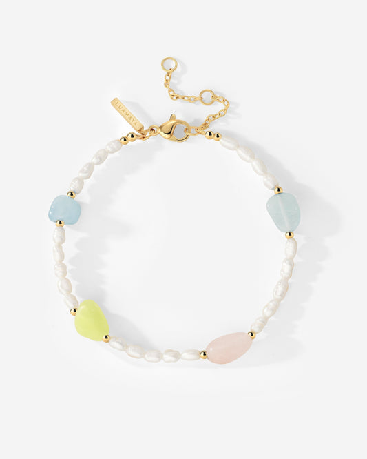 Spring Pastels Bracelet Gold