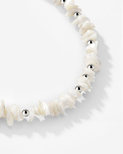 By the Beach Choker Silber