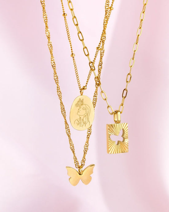 Tender Grace Necklace Roségold