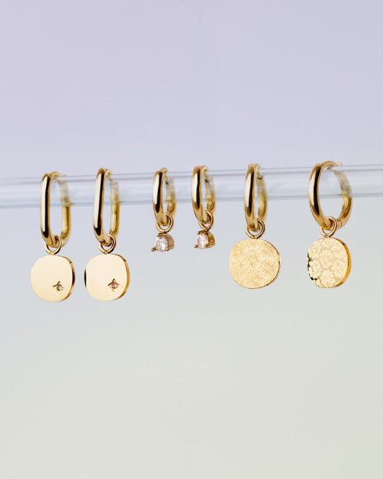 Blanco Lumbre Hoop Set Baby Gold