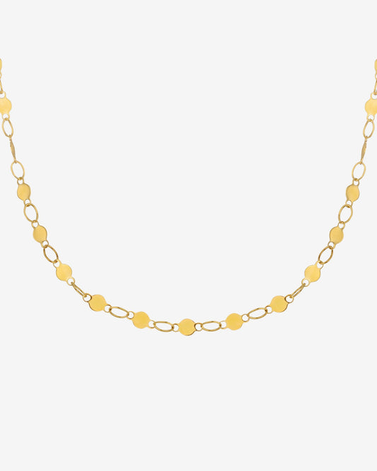 Spring Babe Necklace Gold
