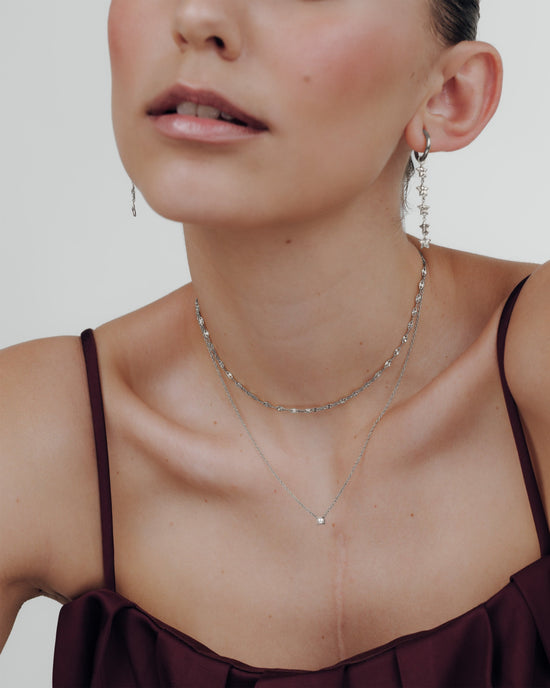 Dream Pearl Choker Silber