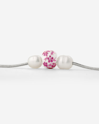 Painted Pink Necklace