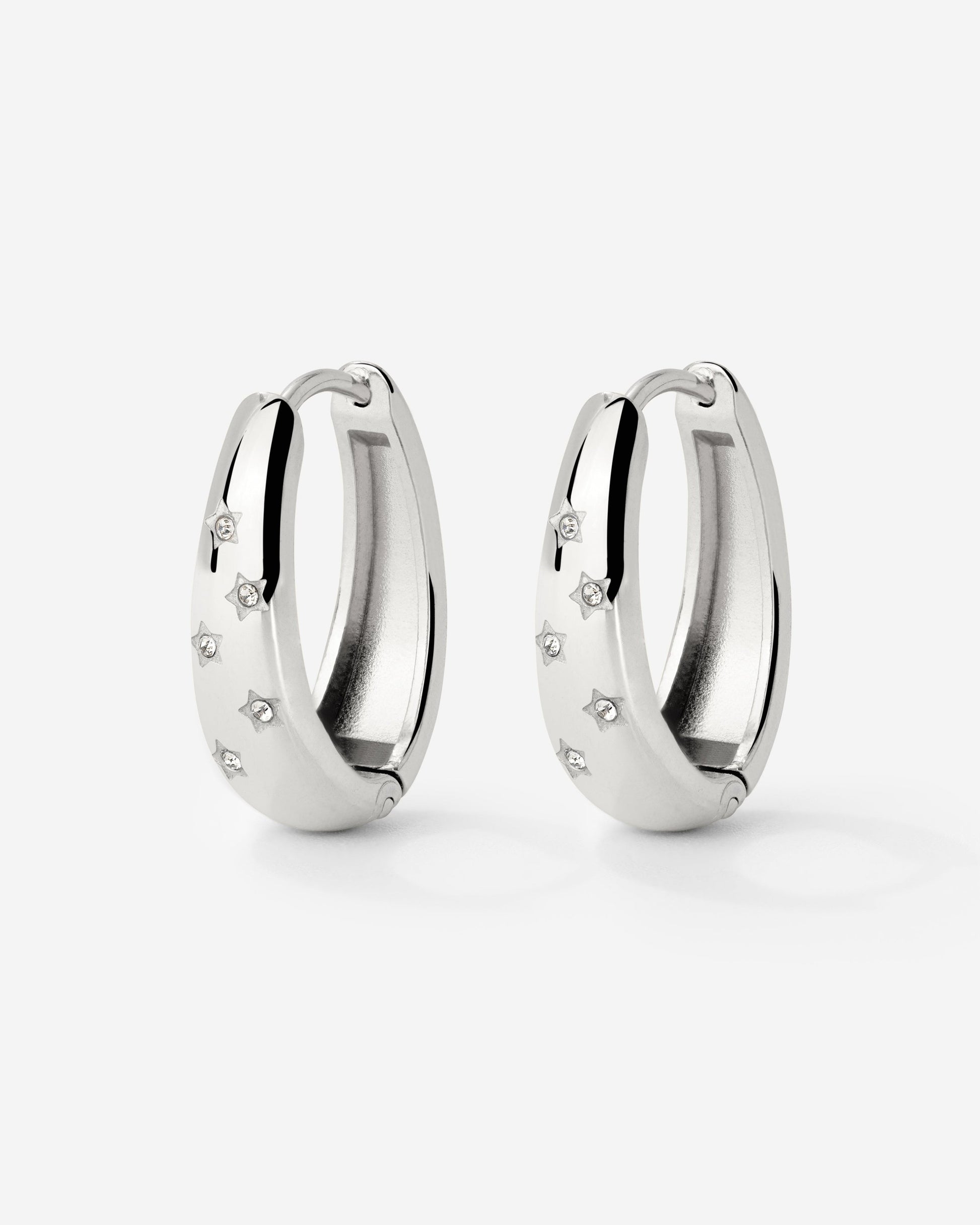 Starstruck Hoops Silber
