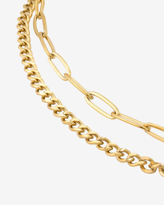Duo Anklet Gold