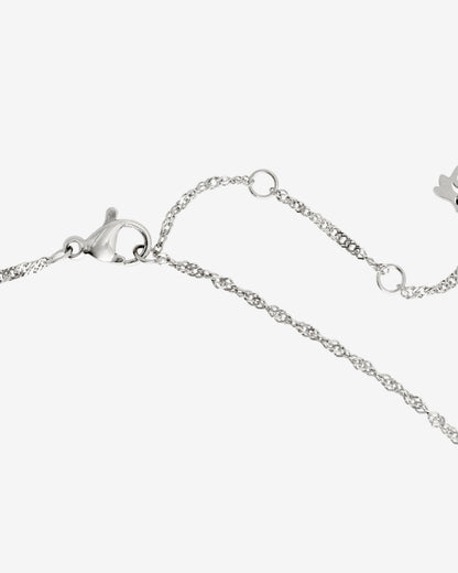 Flutterby Necklace Silber
