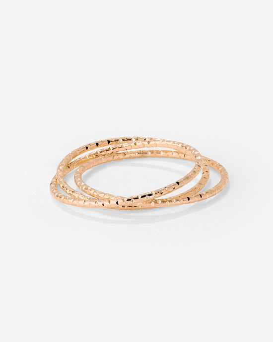 Prism Trio Ring Roségold