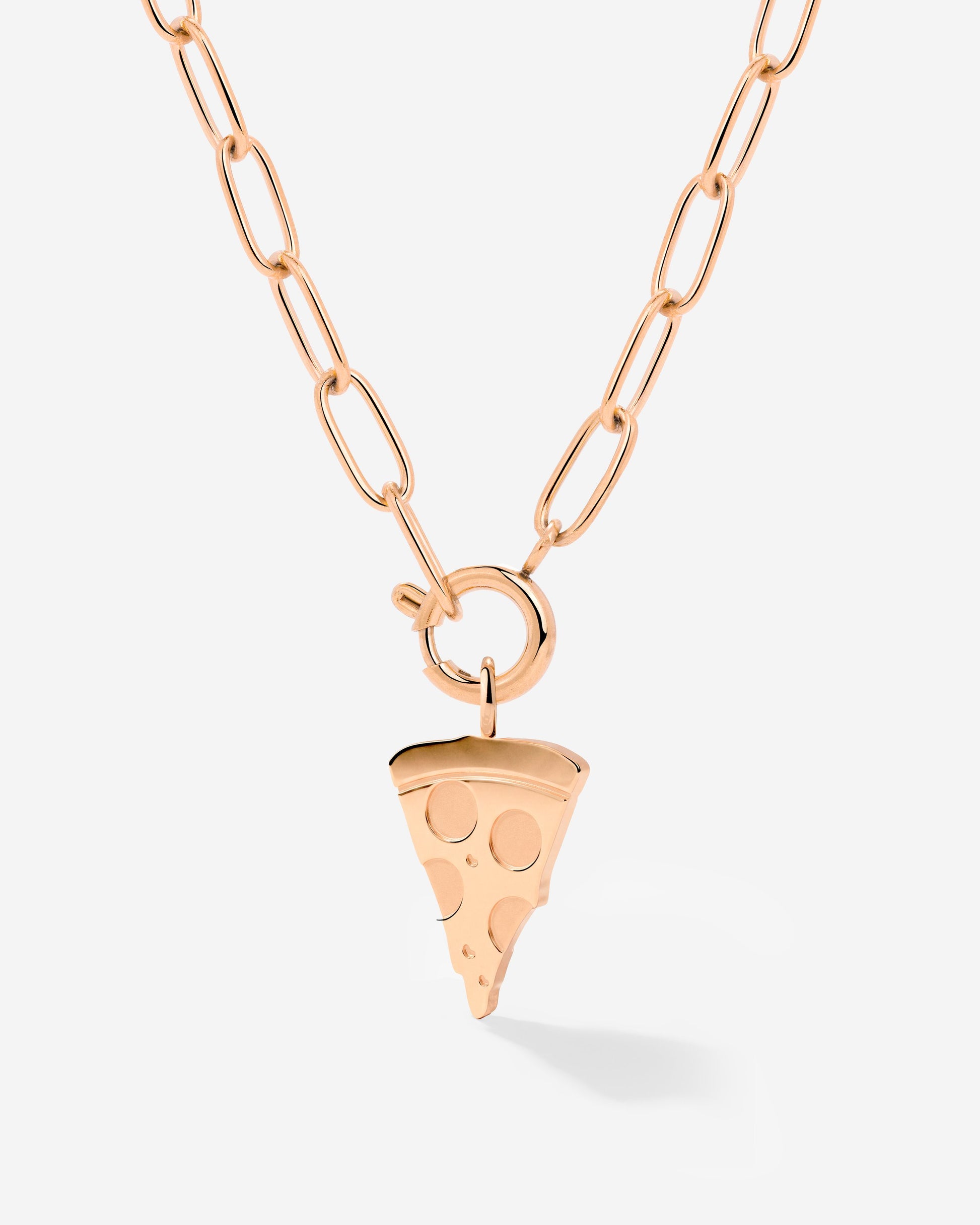 Bella Pizza Oval Links Necklace Set