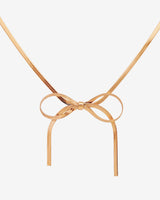Sweet Bow Necklace Roségold