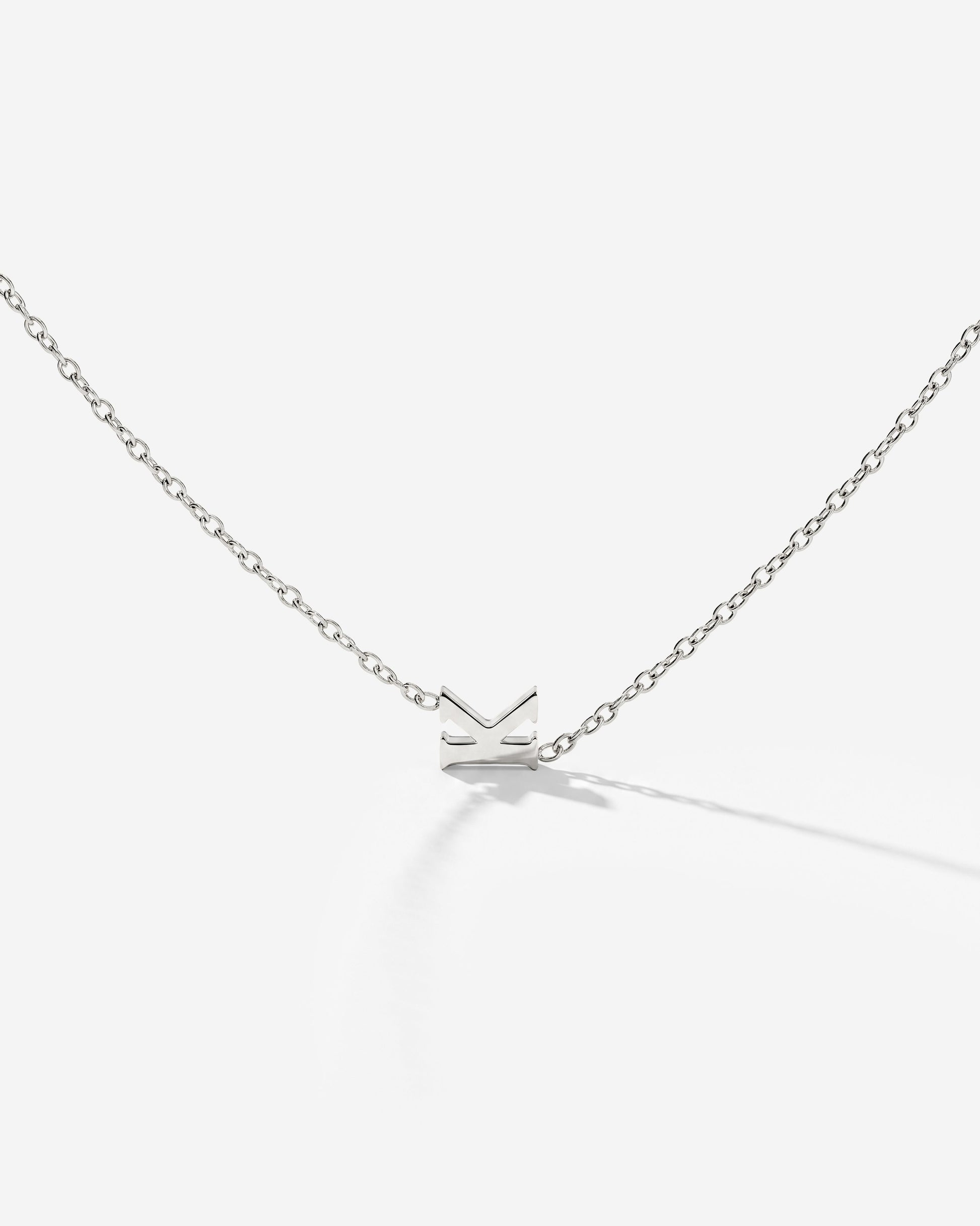 Tiny Letter Necklace