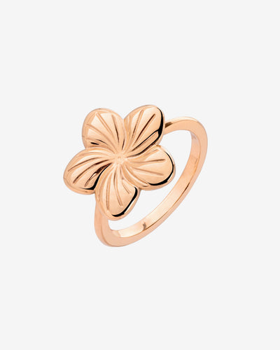 Floral Glow Ring Roségold