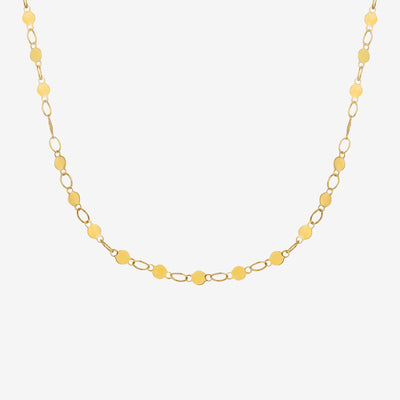 Spring Babe Necklace Gold
