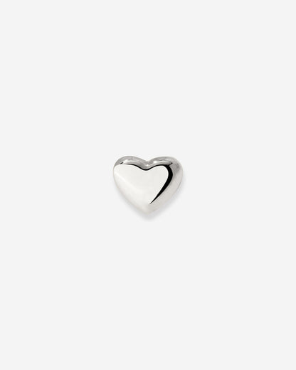 Lovely Heart Piercing Stud Silber