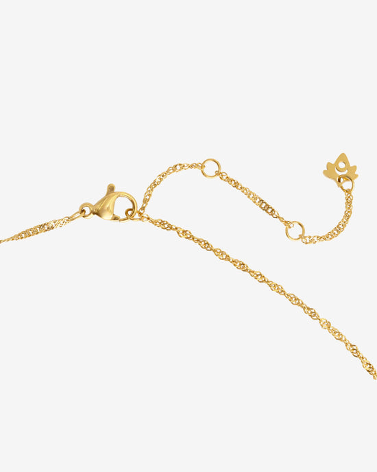 Flowery Necklace Gold