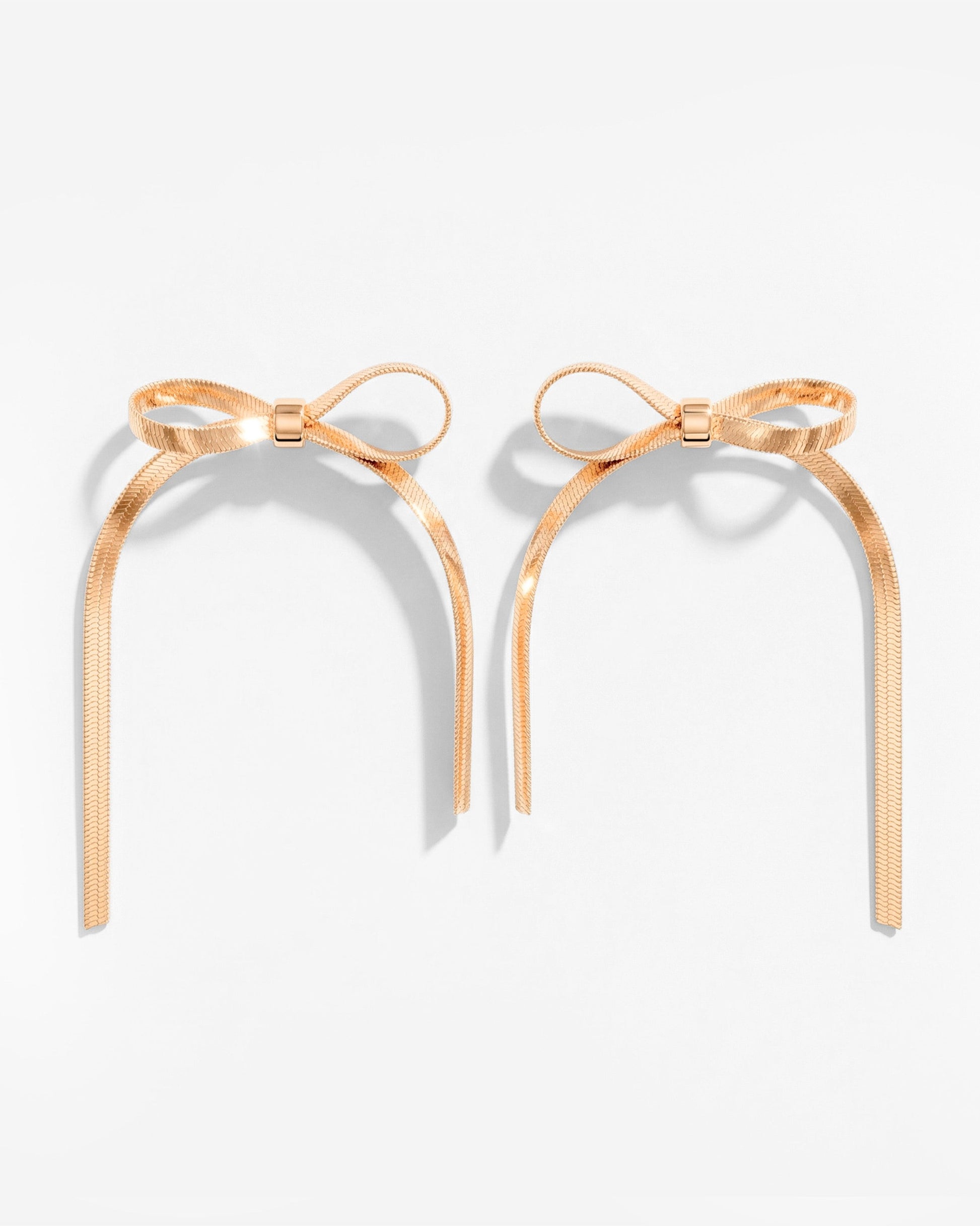 Sweet Bow Earrings Roségold