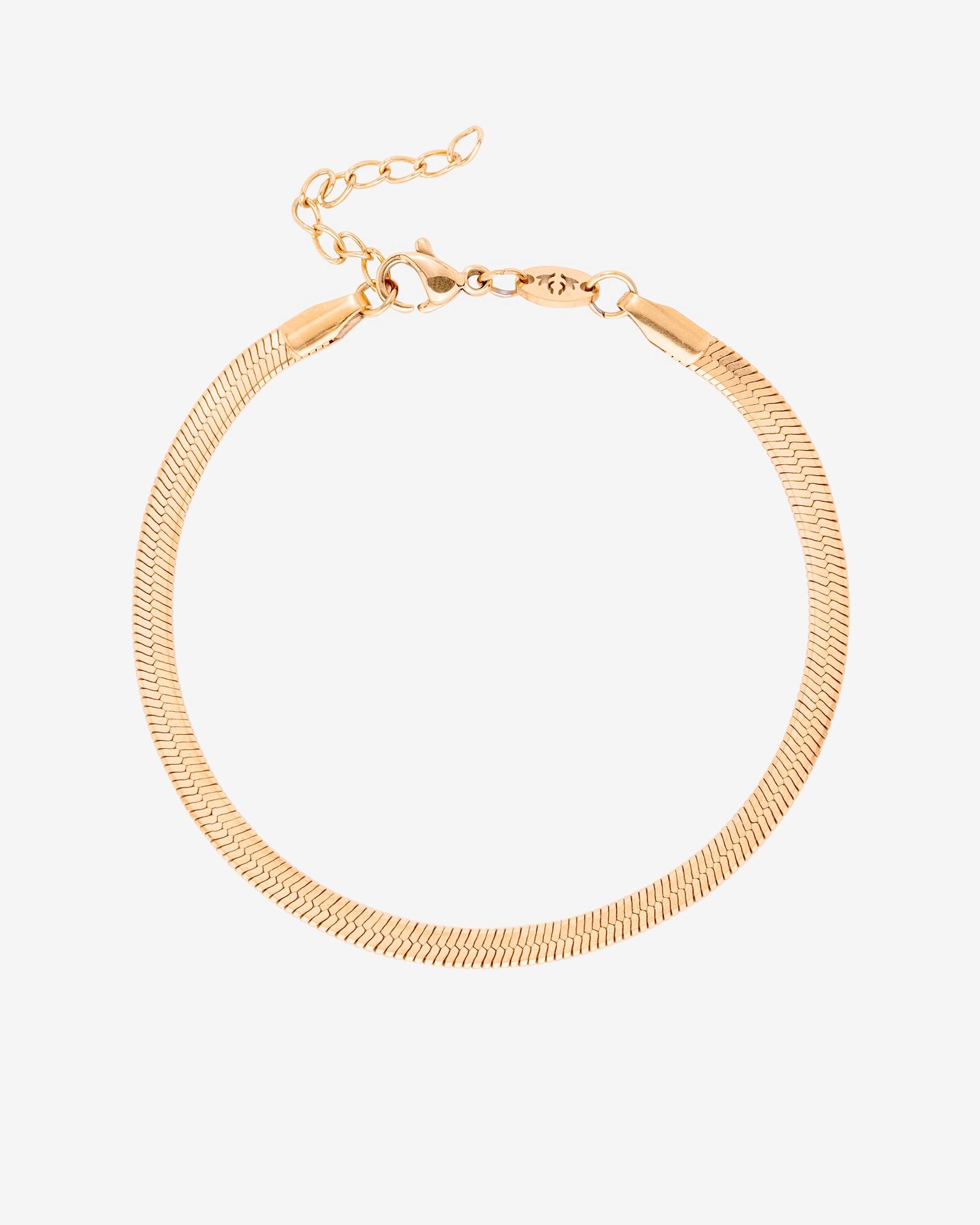 Slim Herringbone Bracelet Roségold