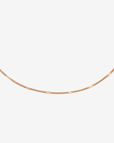 Sun Ray Necklace Roségold
