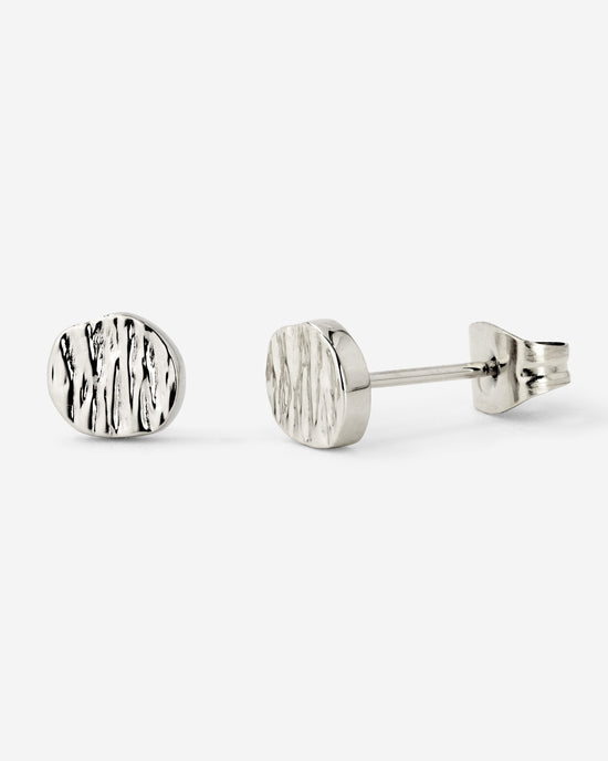Boho Coin Studs Silber