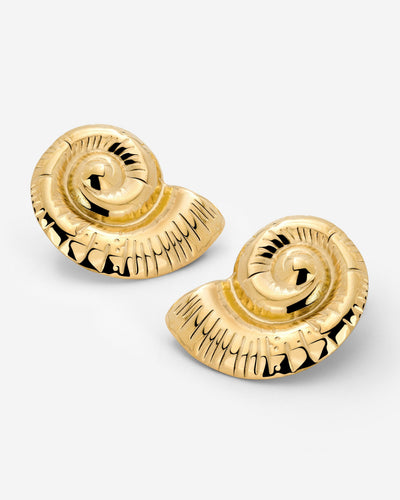 Siren's Spell Studs Gold