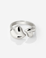 Heartie Ring Silber