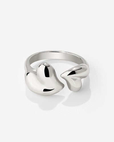Heartie Ring Silber